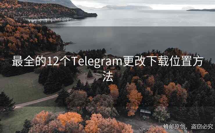 Telegram文件保存位置修改方法