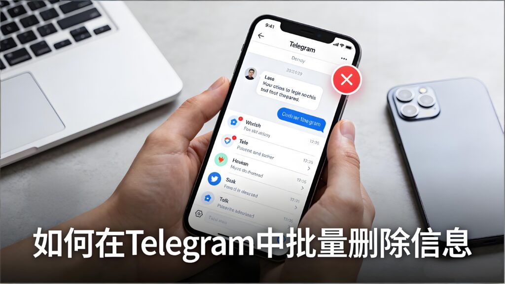 Telegram批量删除信息有何窍门？