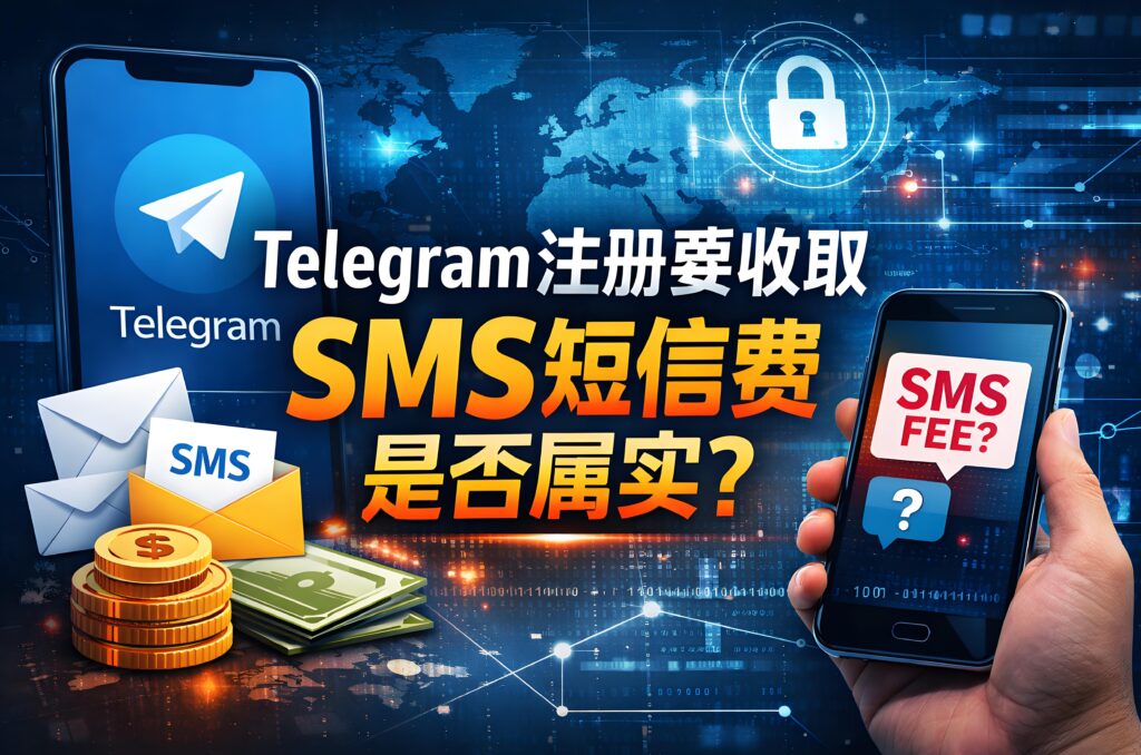 揭晓Telegram注册是否要收SMS费用？